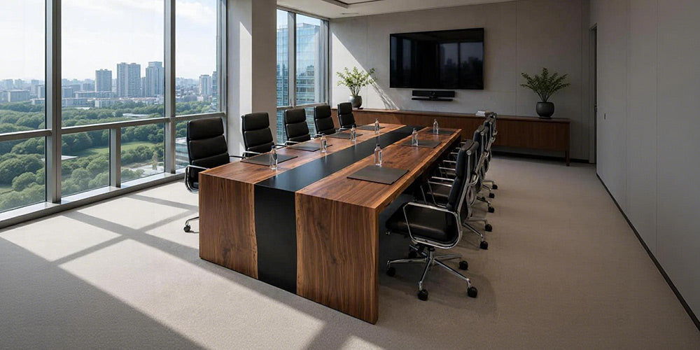 5 Application Scenarios of Epoxy Office Tables: Offices, Reception Areas, and Conference Rooms Explained