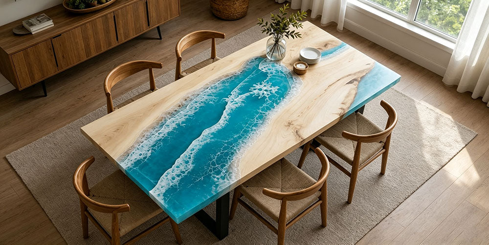 Custom Epoxy Table Ideas: Creating the Perfect Centerpiece for Your Home