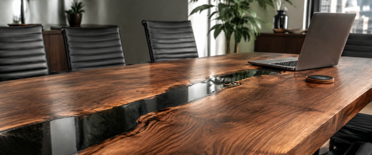 How Epoxy River Tables Are Made: The Craftsmanship Behind a Luxury Custom Piece