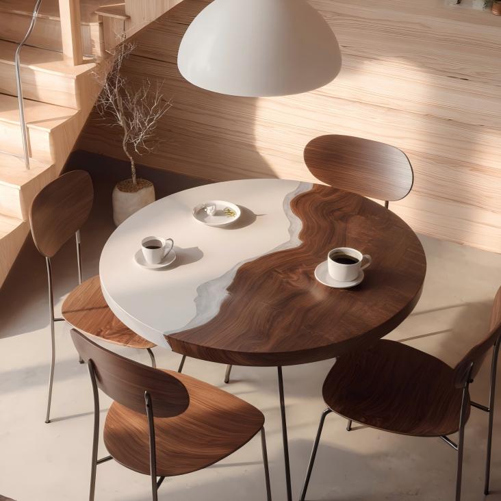 Epoxy Café Tables